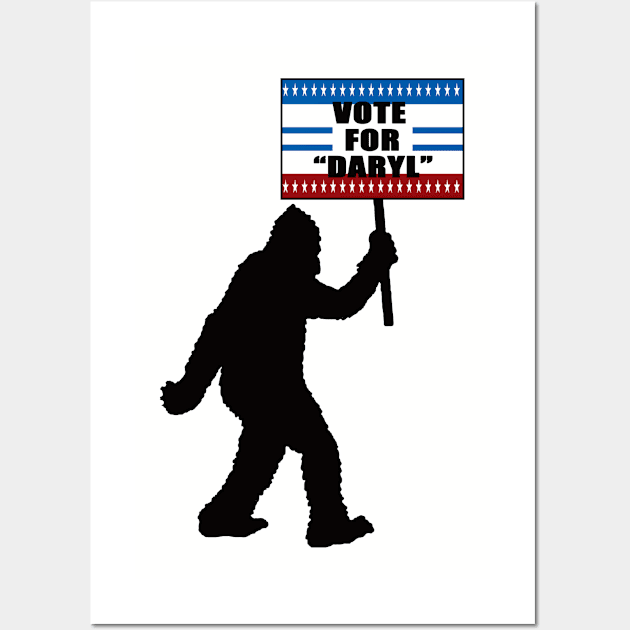 Vote For "Daryl" Wall Art by RKP'sTees